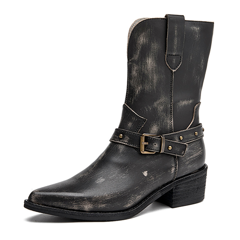 Ethnic Fashion For Women - 4.5cm vaca natural couro genuíno étnico
