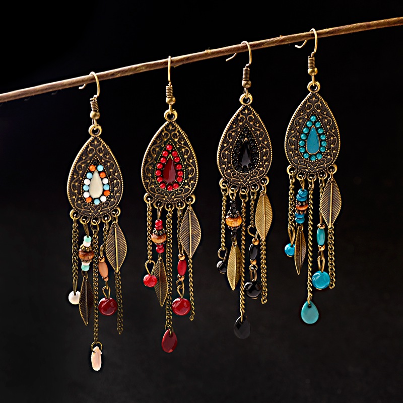 Ethnic Fashion India - TopHanqi Womens Bohemia Ethnic Bronze Água
