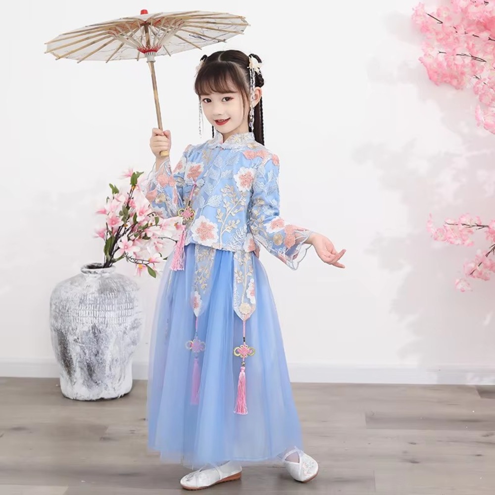 Crianças roupas menina vestido - Fashion Show Ethnic Wear avaliação e preço