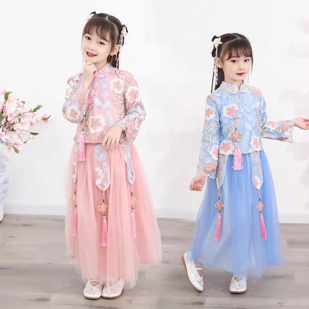 Crianças roupas menina vestido - Fashion Show Ethnic Wear avaliação e preço