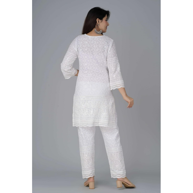 Kurtis indianos de algodão Chi - Salwar Kameez Set avaliação e preço