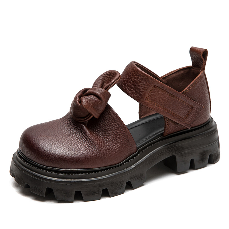 Sapatos de Plataforma com Nó É - Ethnic Fashion For Women avaliação e preço