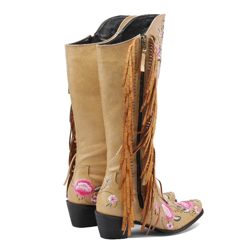 Moda bordado flor ocidental jo - Ethnic Fashion For Women avaliação e preço